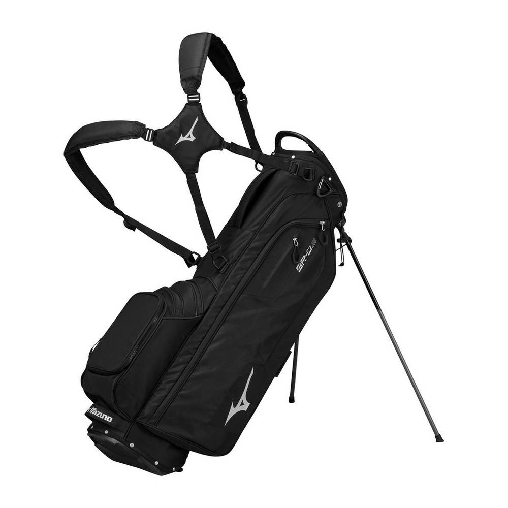 Bolsa Mizuno BR-D3 Stand Hombre Negras Outlet AUMR-14856